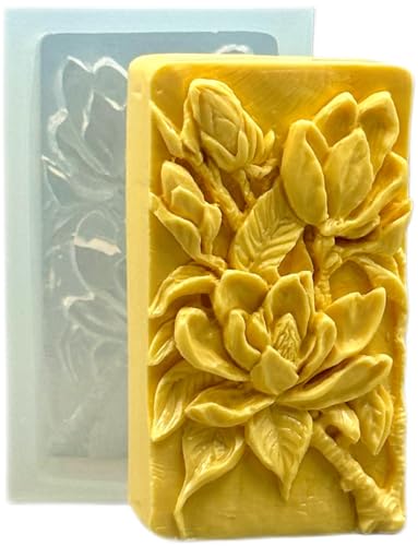 Magnolia Silicone Mold for SOAP Making