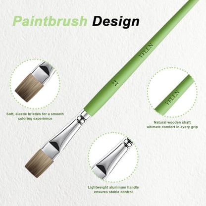 Paint Brush Set (15 Count)
