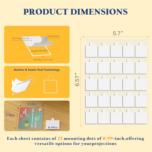0.99'' Double Sided Sticky Tack (75 Count)