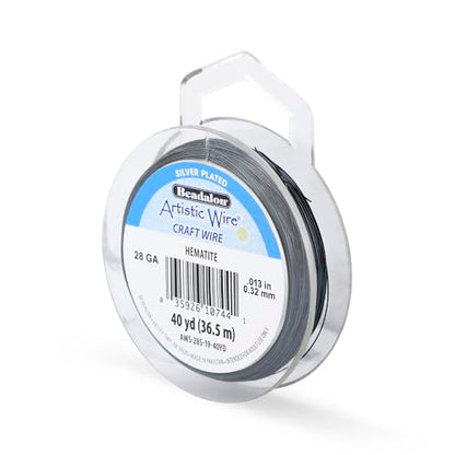 28 Gauge Silver Plated Tarnish Resistant Colored Copper Craft Wire