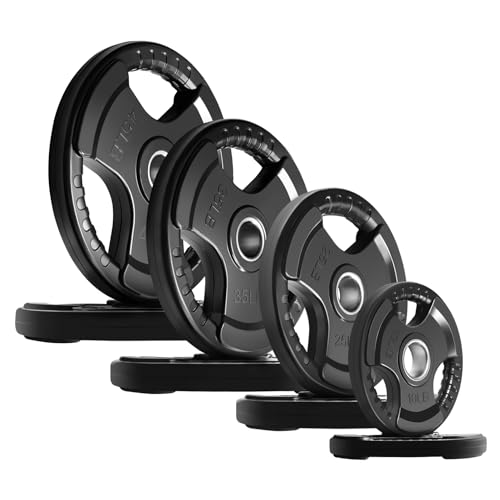 Olympic Rubber Grip Weight Plates
