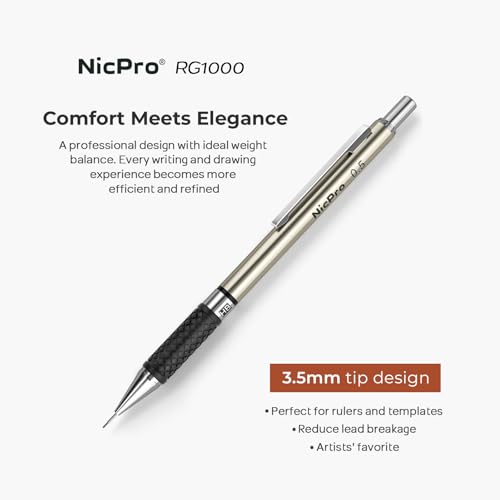 0.5 mm Art Mechanical Pencil Set in Storage Case (3 Count)