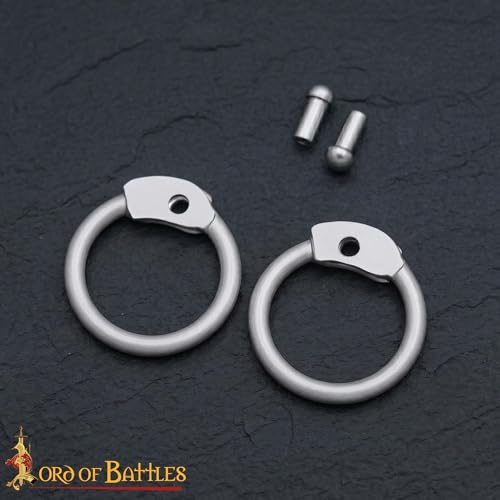 Aluminum Chainmail Rings 10 mm 16 Gauge Round Riveted