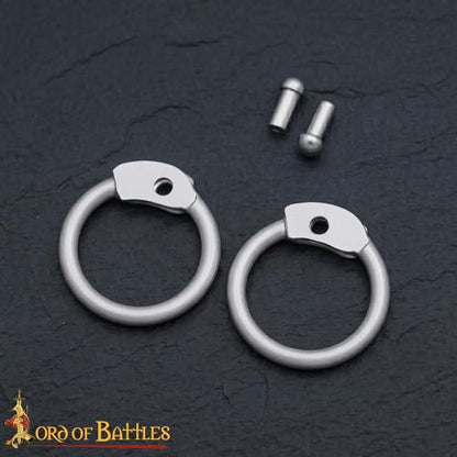 Aluminum Chainmail Rings 10 mm 16 Gauge Round Riveted