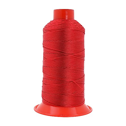 Size 346 210D T350 Red Bonded Nylon Thread
