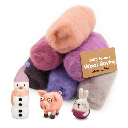 Wool Roving Kit for Needle Felting