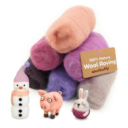 Wool Roving Kit for Needle Felting