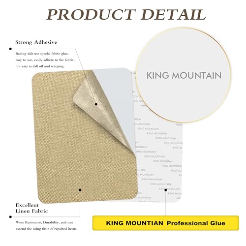 Coarse Linen Repair Patches