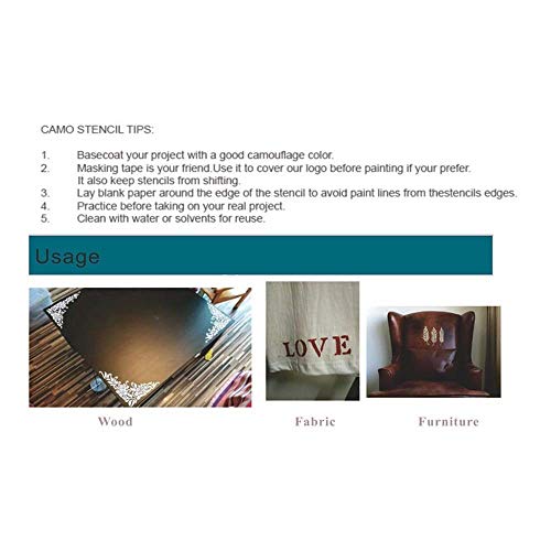DIY Decorative Stencil Template for Scrapbooking Painting on Wall Furniture