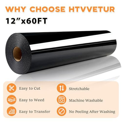 Iron on Vinyl 12Inch by 60ft