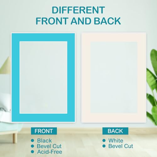 15 Pack 4x6 Picture Mats for 3x5 Photos