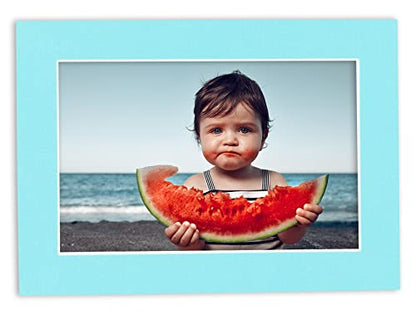 Pack of TEN 8x10 Mats Bevel Cut for 5x8 Photos (10 Count)