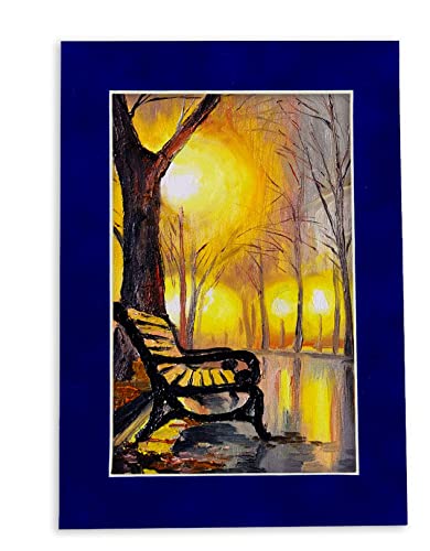 Pack of TEN 8.5x11 Mats Bevel Cut for 7x9 Photos (10 Count)
