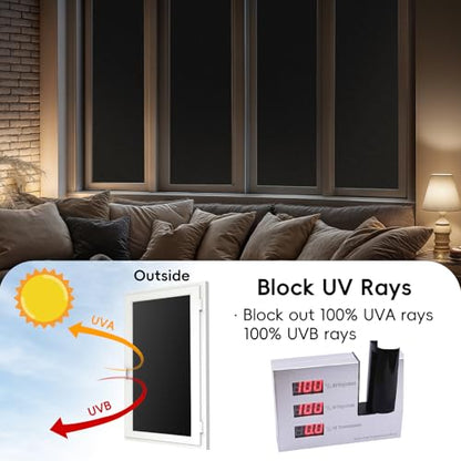 Total Blackout Window Film Privacy
