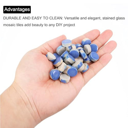 200g Ceramic Mosaic Tiles for Crafts Bulk