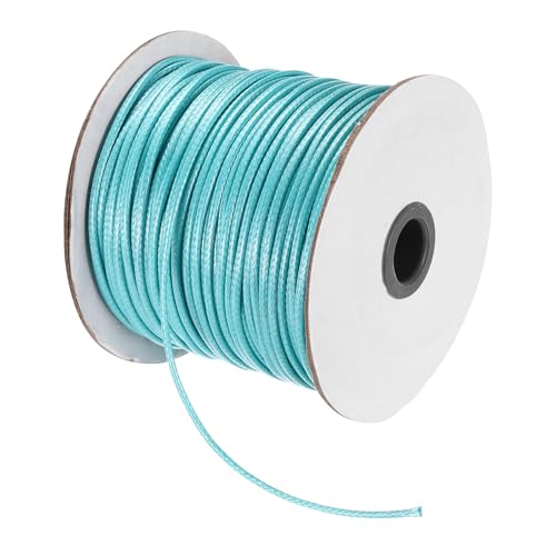 Waxed Cord 2.5mm Waxed Polyester Cord 87 Yard Wax String for Bracelet Making