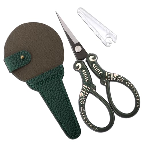 Small Embroidery Scissors with Cover