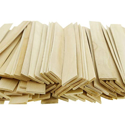 Paint Mix Sticks Pack of 25 Each 12" Birch Paint Mixing Paddles (25 Count)