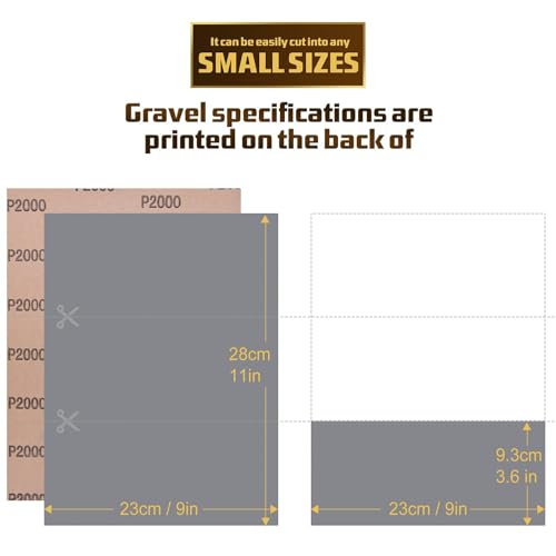 Sandpaper 2000 Grit (15 Count)