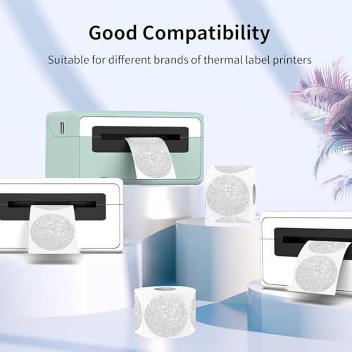 1.5" Holographic Direct Thermal Label Stickers