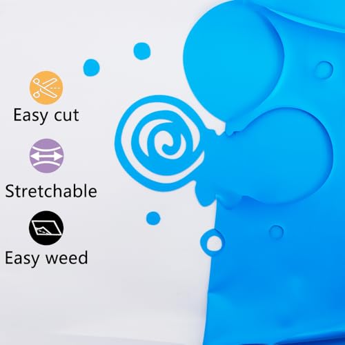 Heat Transfer Vinyl Lake Blue HTV Rolls