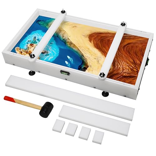 Large Reusable Epoxy Resin Mold 24×14×3 Adjustable Clamping System