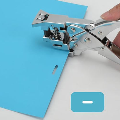 Heavy Duty Handheld Hole Punch for ID Cards