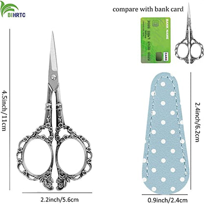 4.5inch Sewing Embroidery Scissors Craft Shear (2 Count)