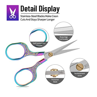 Embroidery precision scissors (2 Count)
