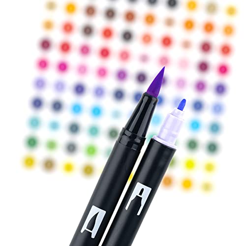 56187 Dual Brush Pen Art Markers (10 Count)