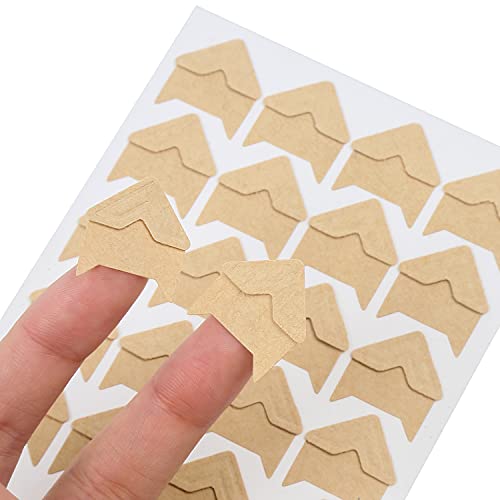 12 Sheets 288 PCS Photo Corner Stickers