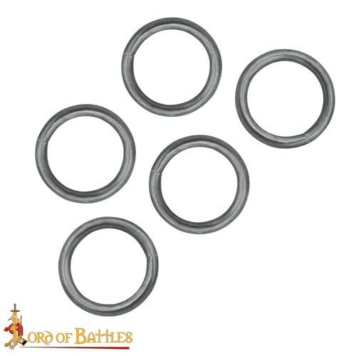 200G 1Kg Chainmail Loose Rings for Armor Crafting Perfect for DIY Projects & Armour Repairs