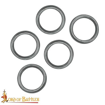200G 1Kg Chainmail Loose Rings for Armor Crafting Perfect for DIY Projects & Armour Repairs