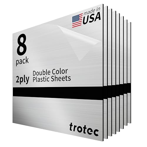 Metallic Looking Acrylic Sheet (8 Count)