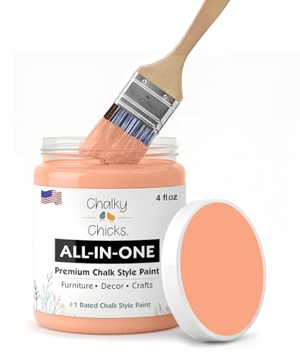Gingers Blush Pink 4 Fl Oz Chalk Paint for Furniture