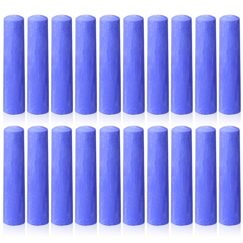 20 Pcs Sidewalk Chalks for Kids Non Toxic Jumbo Chalk for Party Gift Outdoor Art Classroom Play Painting (20 Count)