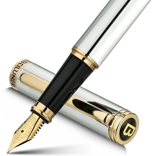 Silver Chrome Fountain Pen