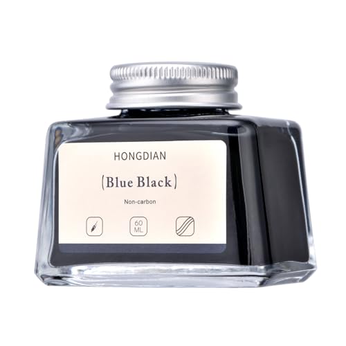 Hongdian Fountain Pen Bottled Ink Blue Black Color