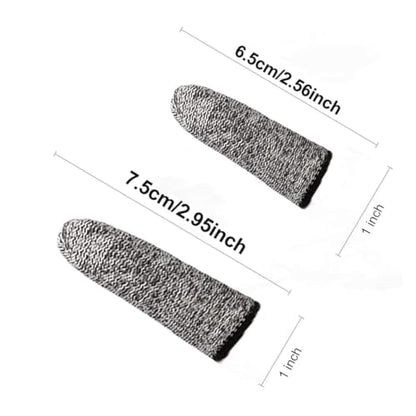 Elfzone 100PCS Finger Cots Cut Resistant Protector