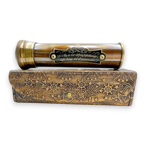 Handcrafted Brass Kaleidoscope
