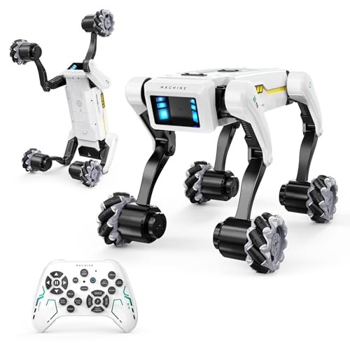 Smart Robot Dog with Wheels