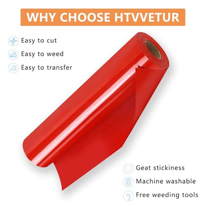 HTV Iron on Vinyl 12Inch by 35ft Roll