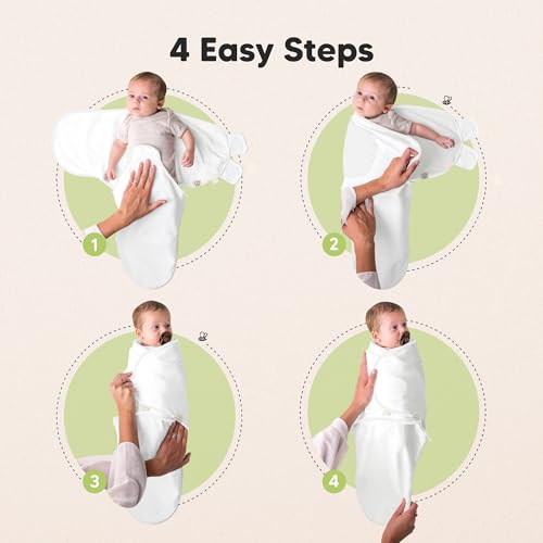 Newborn Swaddles with Zippers (3 Count)