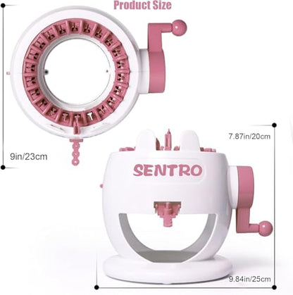 SENTRO 22 Needles Knitting Machine with Electric Adapter