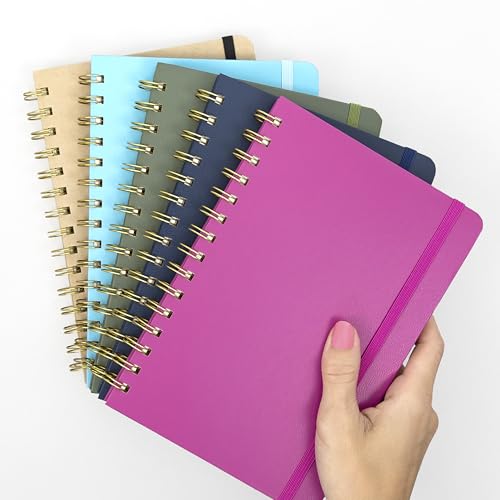 Graph Paper Spiral Notebook & Journal