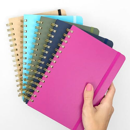 Graph Paper Spiral Notebook & Journal