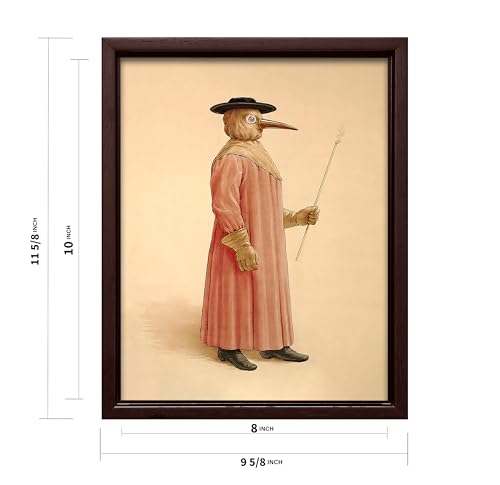 Vintage Plague Doctor Canvas