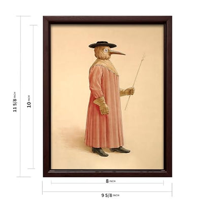 Vintage Plague Doctor Canvas