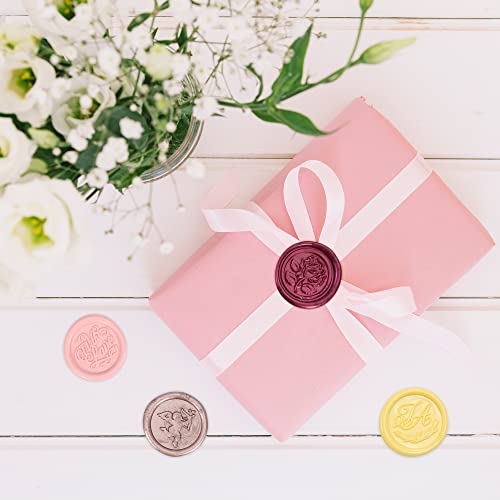 15Pcs Light Yellow Glue Gun Sealing Wax Sticks for Wax Seal Stamp (15 Count)