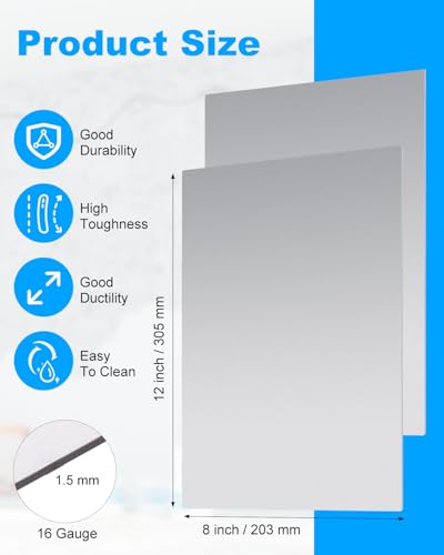 2 Pcs 16 Gauge Sheet Metal